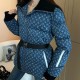 [홍콩명품.LOUIS VUITTON] 루이비통 25SS 로고 여성 모노그램 벨티드 데님 다운 패딩 자켓, BM23892, MC, 레플리카의류,미러급사이트