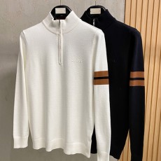 [홍콩명품.ZEGNA] 제냐 25SS 로고 하이넥 하프지퍼 니트 스웨터 (2컬러), BM23933, 레플리카의류,미러급사이트