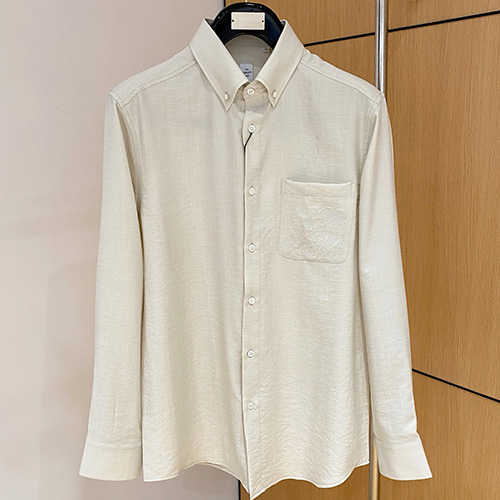 [홍콩명품.BERLUTI] 벨루티 25SS 로고 린넨 남방 셔츠 (3컬러), BM23938, 레플리카의류,미러급사이트