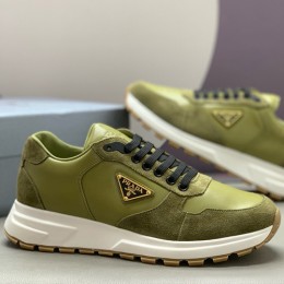 [홍콩명품,PRADA] 프라다 25SS 삼각로고 Prax 스니커즈 운동화 (그린), SE5880, PMD, 명품스니커즈,운동화,구두,로퍼,하이탑,신발