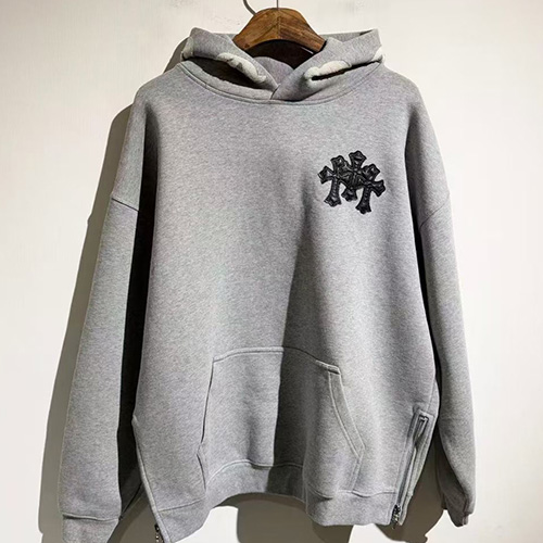 [홍콩명품.Chrome Hearts] 크롬하츠 25SS 로고 크로스 후드 티셔츠 (2컬러), BM24002, X2, 레플리카의류,미러급사이트