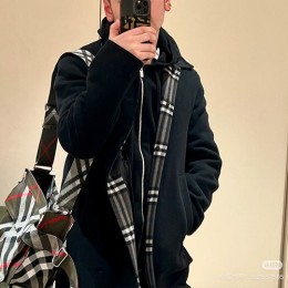 [홍콩명품.Burberry] 버버리 25SS 로고 카라 코트 자켓 (2컬러), BM24005, PG, 레플리카의류,미러급사이트