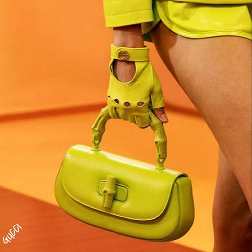 [홍콩명품.Gucci] 구찌 25SS 로고 레더 가죽 핸드백 크로스백 (노랑), BGM5390, GU2, 홍콩명품가방,명품쇼핑몰,크로스백,핸드백,구매대행