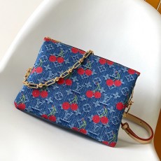 [홍콩명품.LOUIS VUITTON] 루이비통 25SS 로고 모노그램 Coussin 스몰 핸드백 쇼핑백 M14978 (데님), BGM5438, GU2, 홍콩명품가방,명품쇼핑몰,크로스백,핸드백,구매대행