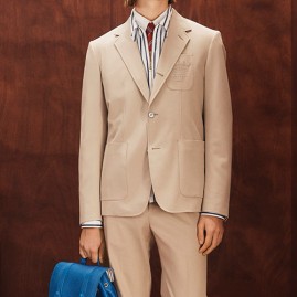 [홍콩명품.LOUIS VUITTON] 루이비통 25SS 로고 정장 수트 자켓 + 팬츠 바지 상하의 세트 (베이지), BM24249, KK, 레플리카의류,미러급사이트