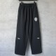 [가격문의][홍콩명품.BALENCIAGA] 발렌시아가 25SS 로고 자수 조거 팬츠 바지 (블랙), BM24260, KK, 레플리카의류,미러급사이트