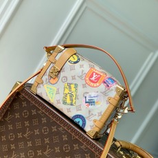[가격문의][홍콩명품.LOUIS VUITTON] 루이비통 25SS 로고 모노그램 Side Trunk 핸드백 M14606 (아이보리), BGM5514, BDA, 홍콩명품가방,명품쇼핑몰,크로스백,핸드백,구매대행
