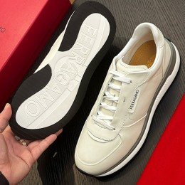 [홍콩명품.FERRAGAMO] 페레가모 25SS 로고 레더 가죽 스니커즈 운동화 (6컬러), SE6018, S2, 명품스니커즈,운동화,구두,로퍼,하이탑,신발