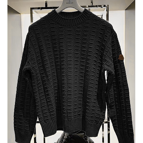 [홍콩명품.MONCLER] 몽클레어 25SS 로고 니트 스웨터 (2컬러), BM24280, JL, 레플리카의류,미러급사이트