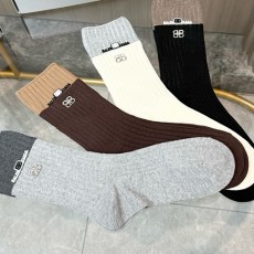 [가격문의][홍콩명품.BALENCIAGA] 발렌시아가 26SS 로고 명품 브랜드 모음 선물용 덧신 양말 4종, ET3252, JX, 홍콩명품의류,구매대행,온라인명품