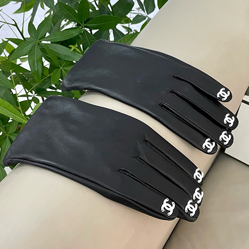 [홍콩명품.CHANEL] 샤넬 26SS 로고 레더 가죽 장갑 (블랙), ET3256, JX, 홍콩명품의류,구매대행,온라인명품