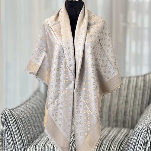 [홍콩명품.LOUIS VUITTON] 루이비통 26SS 로고 모노그램 스카프 머플러 (베이지), ET3300, JX, 홍콩명품의류,구매대행,온라인명품