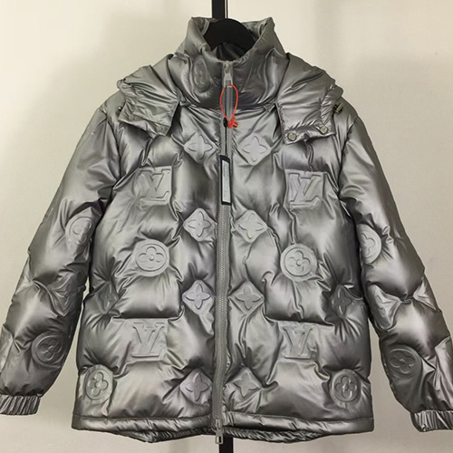 [홍콩명품.LOUIS VUITTON] 루이비통 26SS 로고 모노그램 후드 남성 다운 자켓 1AATKJ (2컬러), BM24303, X2, 레플리카의류,미러급사이트